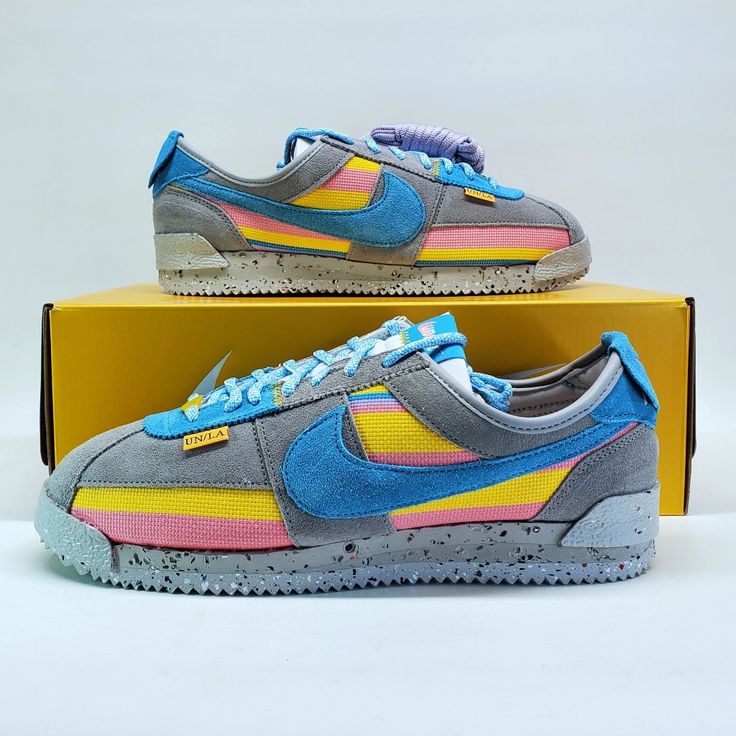 New In Box Nike Union La Cortez Smoke Grey 2022 Release Dr1413-002 Size 10 Mens Or 11.5 Womens Ships Sameday Thank You For Shopping With Us Nike Air Max 50, Blue Mini Ugh Boots, Nike Multi Color Shoes, Mini Uggs Boots Grey, Nike Air Max Plus Sisterhood, Nike Cort Shoes, Nike Collab Sneakers, Air Max 97 Shorts, Colorful Sneakers Nike