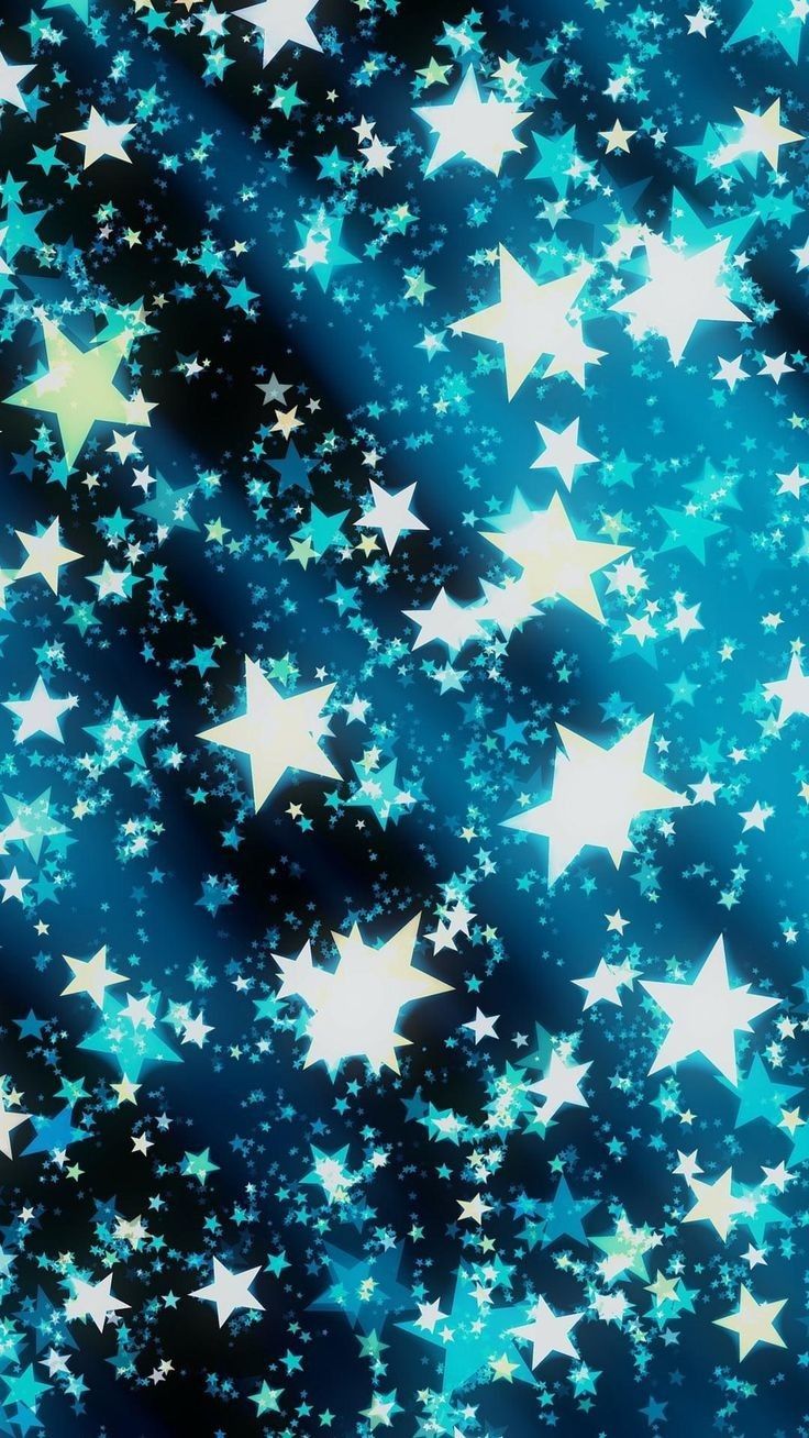 many white stars are scattered on a blue and black background that is very similar to the image above