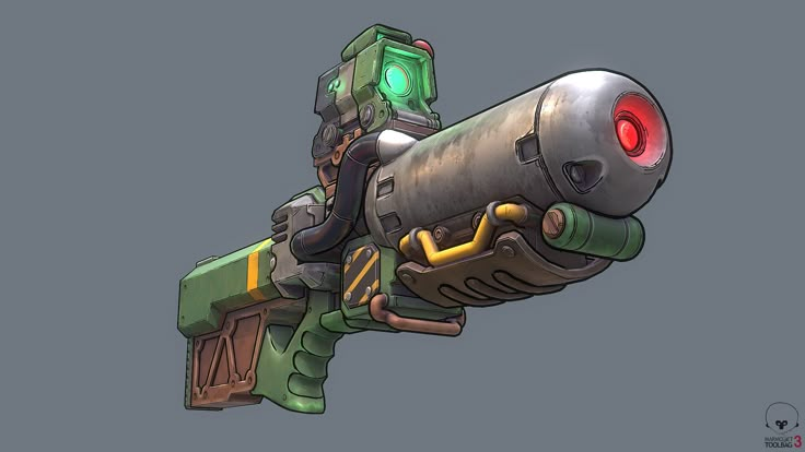 ArtStation - Laser Rifle, Michael James Cox Fallout Laser Musket, Futuristic Revolver Concept Art, Fallout 4 Laser Musket, Laser Cannon Sci-fi, Michael James, Fallout Concept Art, Futuristic Shotgun, Sci Fi Props, Battle Games