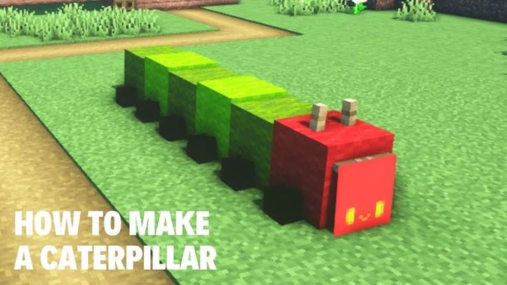 Goofy Minecraft Builds, Totoro Minecraft Build, Fairy Tale Minecraft Builds, Minecraft Bug Build, Cool Things To Do In Minecraft, Cute Little Minecraft Builds, Silly Minecraft Builds, Minecraft Staircase Outside, Fnaf Minecraft Builds