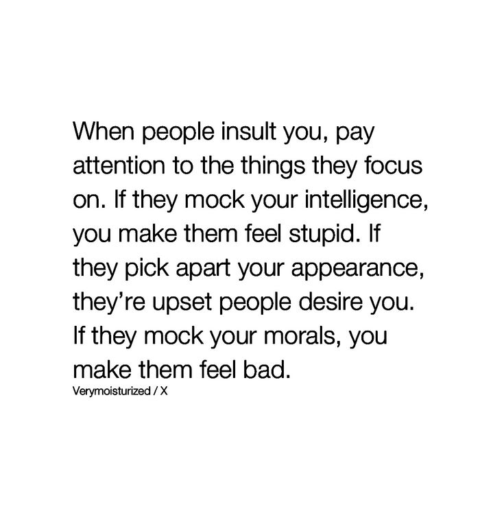 a quote that reads, when people instit you, pay attention to the things they