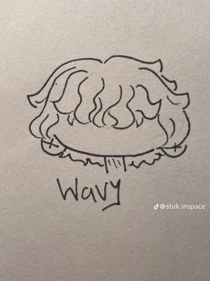 a drawing of a woman's head with the words way on it