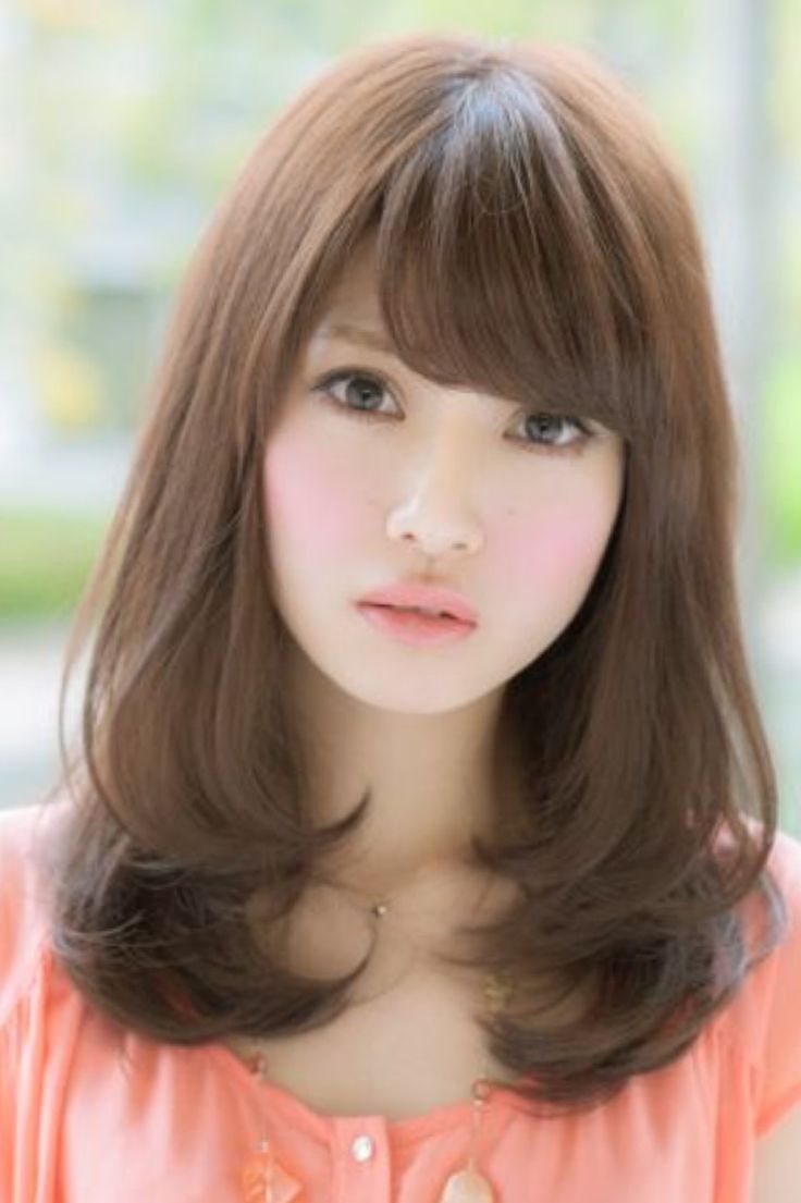 Asian Long Hair, Medium Haircut, Hair Projects, Romantic Wedding Hair, Japanese Hairstyle, Mid Length Hair, Asian Hair, General Information, Long Hair Women