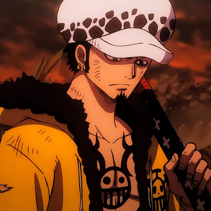 Trafalgar Law Icon, Law Onepiece, Trafalgar D Water Law, Law Icon, I Love Him So Much, Canine Art, One Piece Funny, 2d Character, Trafalgar Law