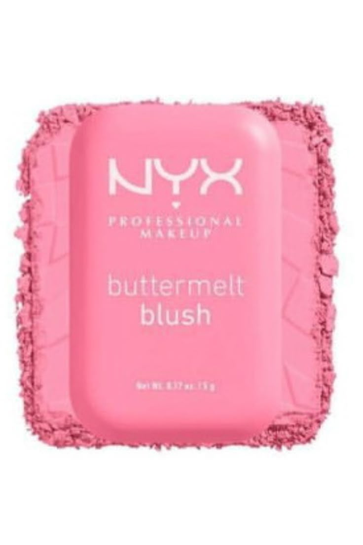 NYX PROFESSIONAL MAKEUP Buttermelt Powder Blush is known for its smooth texture and blendable formula. Priced at $10.00, it offers a range of shades suitable for various skin tones, providing a natural-looking flush of color to the cheeks. Its buttery texture ensures easy application, while its long-lasting formula ensures the color stays vibrant throughout the day. Loreal Blush, Nyx Blush, Makeup Drugstore, Nyx Butter, Makeup Bag Essentials, Pink Cosmetics, Powder Blush, Body Makeup, Drugstore Makeup