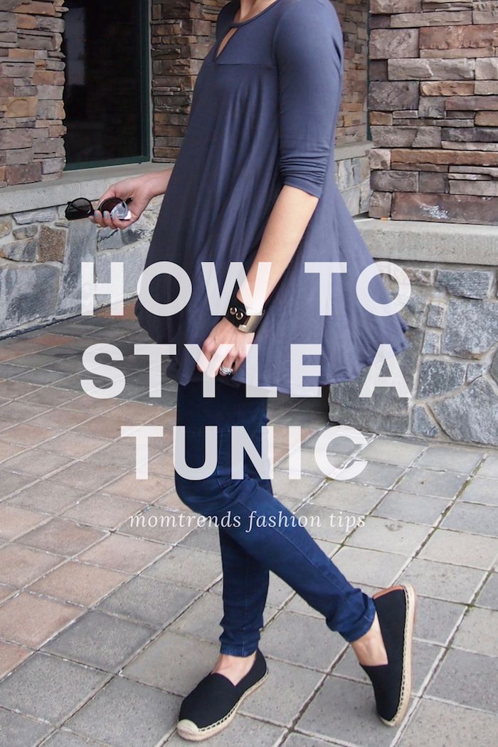 how to style a tunic three ways | tunics for motherhood | spring fashion trends | easy mom fashion | simple mom fashion | tunic | MomTrends.com