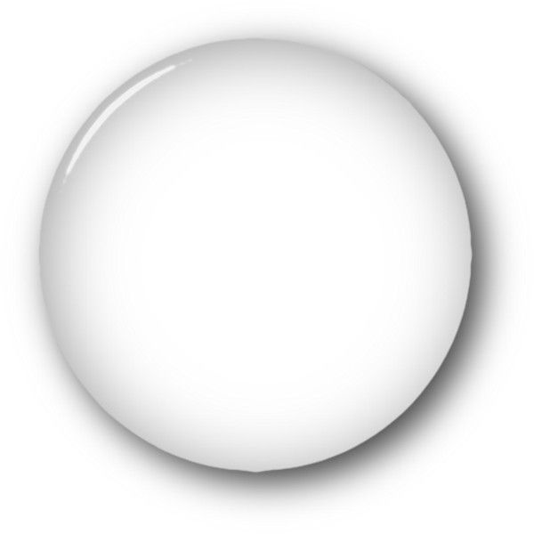 a white round object on a white background