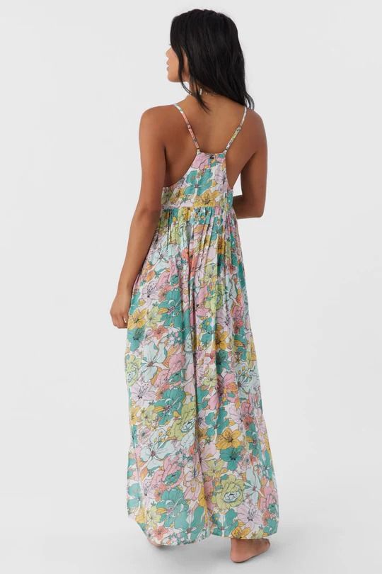 Mel Maxi Janis Floral Swim Cover-Up Dress - Multi Clr | O'Neill Swim Cover Up Dress, Swim Cover, Cover Up Dress, Womens Swimwear, Cover Up, Swimming, Floral