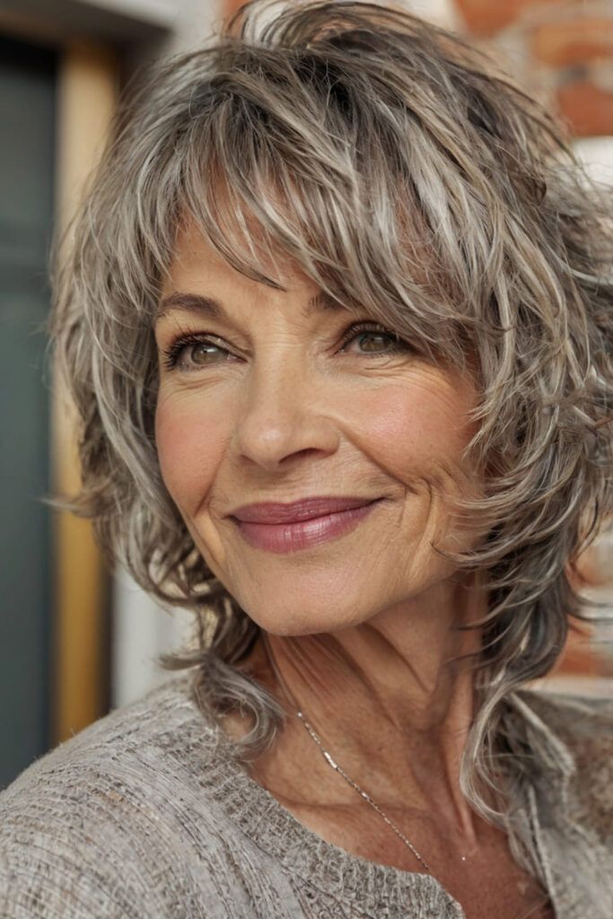 Lob Haircut With Bangs, Shaggy Cut, Stuffed Meatloaf, Best Hairstyles For Women, Easy Care Hairstyles, Hairstyles For Women Over 60, Short Shag Hairstyles, Short Hair Trends, The Best Hairstyles