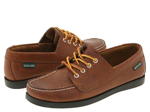 Eastland Falmouth Casual Leather Boat Shoes With Rubber Sole, Casual Boat Shoes With Rubber Sole And Moc Toe, Casual Boat Shoes With Rubber Sole, Casual Leather Moc Toe Boat Shoes, Casual Plain Toe Boat Shoes With Leather Lining, Brown Casual Boat Shoes For Outdoor, Casual Leather Boat Shoes With Leather Sole, Casual Brown Boat Shoes For Outdoor, Brown Lace-up Boat Shoes For Outdoor