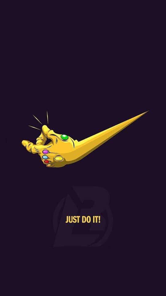 A minimalist style wallpaper showing Thanos snap of the infinity gauntlet combined with Nike's Just do it.

#Nike #Wallpaper #Thanos #snap #minimalist #mobile #portrait Hypebeast Wallpaper, Nike Wallpaper, Just Do It, Do It, Adidas, Nike, Iphone, Yellow