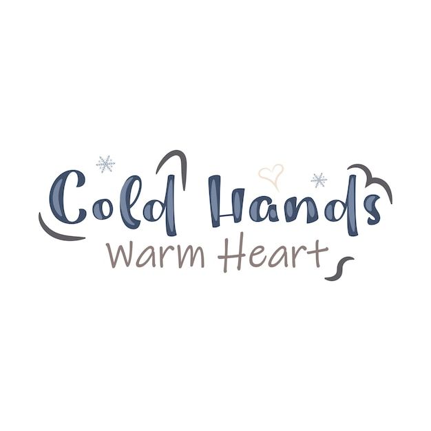 the cold hands warm heart logo