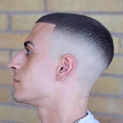 Top 20 Marine Haircuts For Men | Men's Hairstyles Today Buzzcut X Taper Fade, Taper Fade Alto, Marine Haircut, Buzzcut Men, Haircut Asian, High And Tight Haircut, High Fade Haircut, Military Haircut, Mid Fade