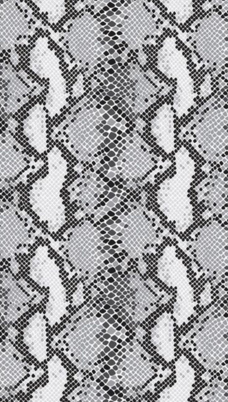 a black and white snake skin pattern