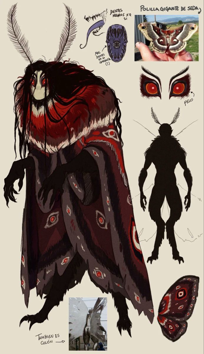 an image of some sort of creature with big red eyes and large horns on it's head