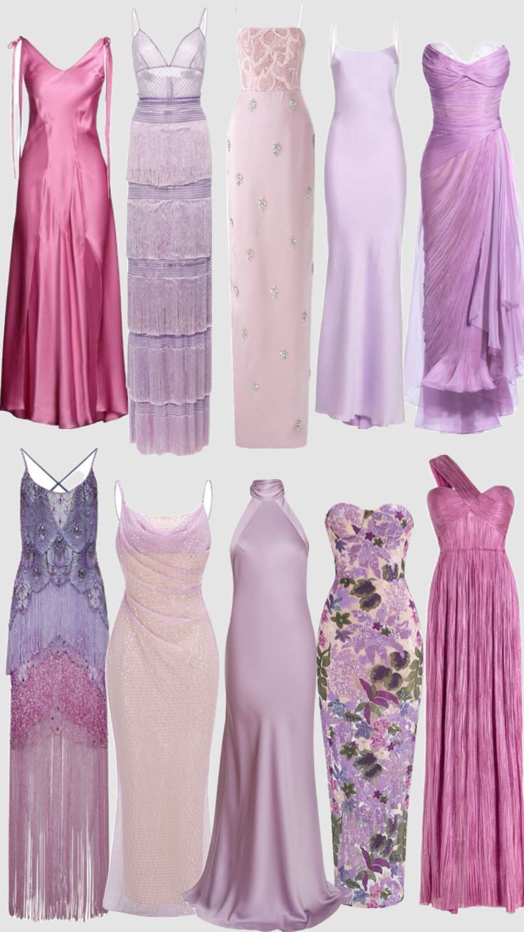 Purple 🪻🍇💜 Purple Dress Wedding Guest, Purple Wedding Guest Dress, Purple Dress Wedding, Dress Wedding Guest, High Fashion Outfits, Prom Dress Inspiration, Pretty Prom Dresses, Dress Aesthetic, Glam Dresses