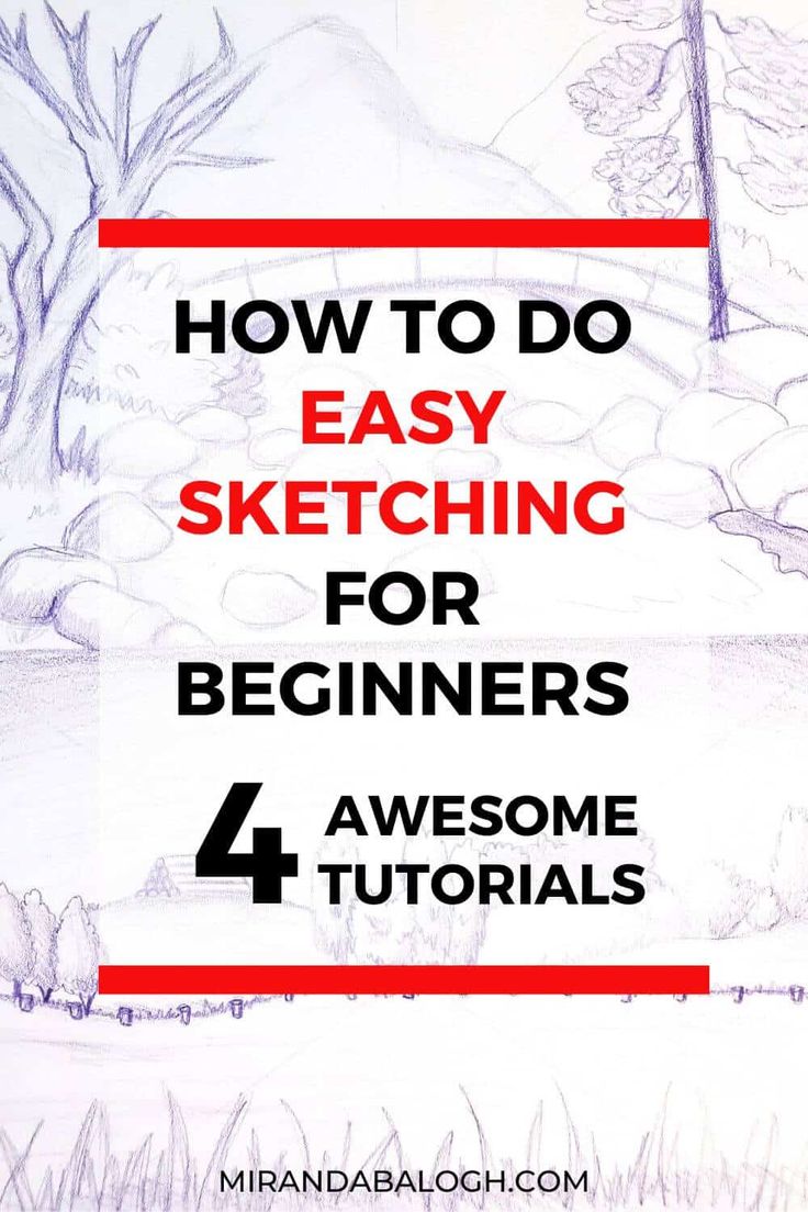 how to do easy sketching for beginners with 4 awesome tips by minddalablogoh com