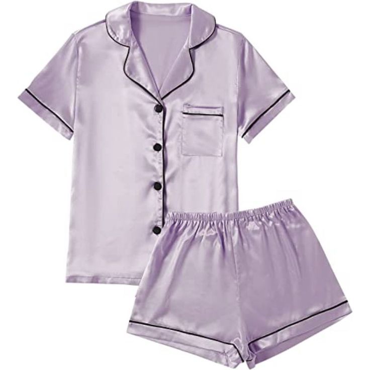 This Short Sleeve With Shorts Pajamas Set is a splendid manner to get comfortable and comfortable. Each set is made from the softest, maximum sensitive material and sewn collectively with maximum exceptional care. The prints are non-bleeding and wrinkle-resistant so that you can revel in them for years to come! They're ideal for year-spherical wear, lightweight and stretchy for a snug fit. Our pajamas units are gadget wash This loungewear is all you need to relax at home. They are soft and easy Bride Pajama, Pijamas Women, Floral Pajama Set, Silky Pajamas, Classic Pajamas, Floral Pajamas, Silk Pajama Set, Short Pj Set, Satin Pyjama Set