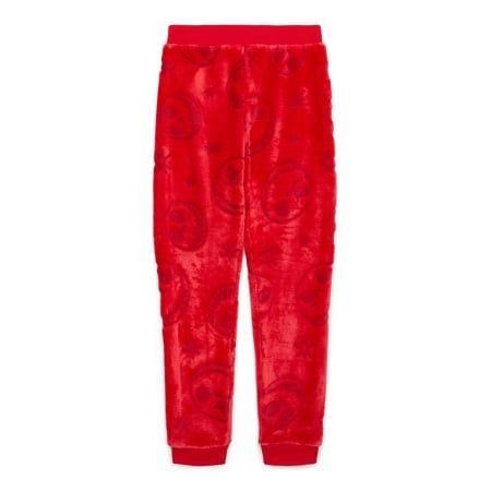 Be comfortable in this Nightmare Before Christmas woobie jogger pant. Style comes in a relaxed fit, crafted in a soft comfortable polyester woobie fabric and features a cool debossed allover design of Jack Skellington. Pair with the matching woobie pullover (sold separately) or her choice of top and this will complete her look for everyday outfits. Size: 14/16.  Color: Red.  Gender: female.  Age Group: kids. Nightmare Before Christmas Girl, Christmas Girls, Girl Sweatpants, Allover Design, The Nightmare Before Christmas, The Nightmare, Kids Outfits Girls, Pant Style, Jack Skellington