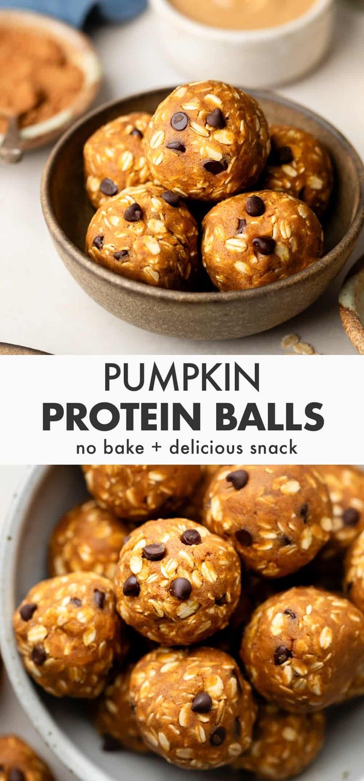 Protein Balls Pumpkin Spice, Easy Pumpkin Protein Balls, Protein No Bake Balls, Protein Snacks No Protein Powder, No Bake Pumpkin Protein Balls, High Protein Night Time Snacks, Pumpkin Protein Recipes, Dietary Recipes, High Protein Snacks On The Go