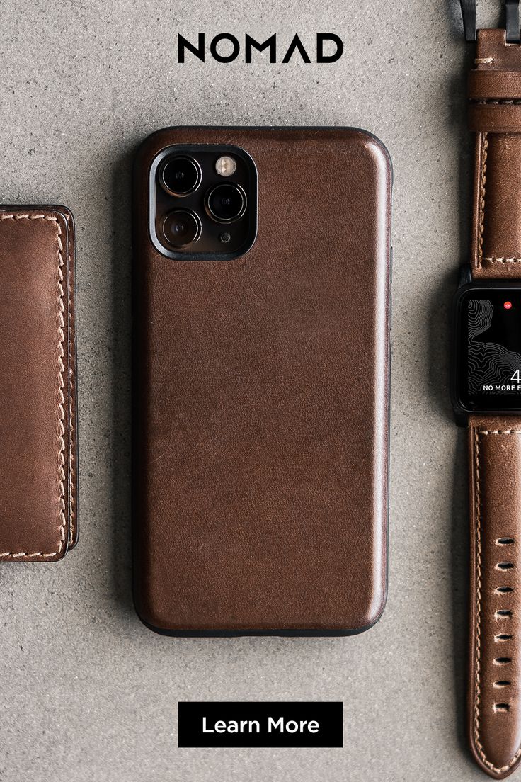 Premium Horween Leather accessories for all your mobile gear. Apple Watch Bands Mens, Mens Gadgets, Mens Fashion Wear, Horween Leather, Mens Boots Fashion, Cell Phone Case, Apple Accessories, Mens Accessories Fashion, Mens Casual Outfits