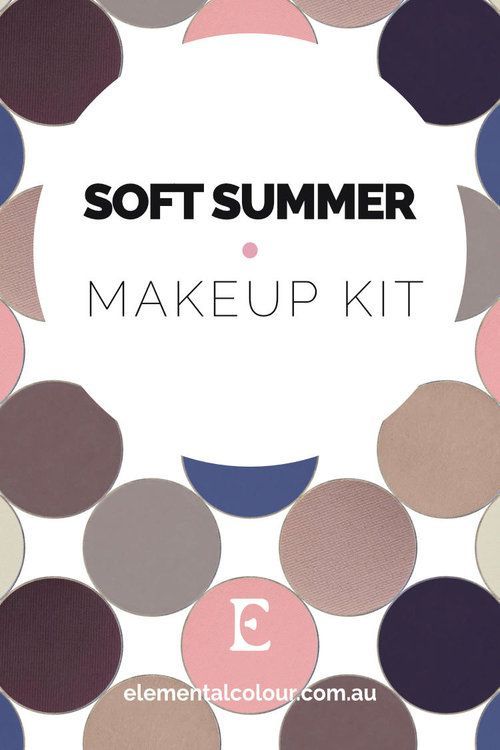 Makeup Soft Summer, Pale Olive Skin Tone, Soft Summer Makeup, Make Up Kits, Sparkle Eyeshadow, Soft Summer Palette, Soft Summer Color Palette, Professional Makeup Kit, Soft Summer Colors