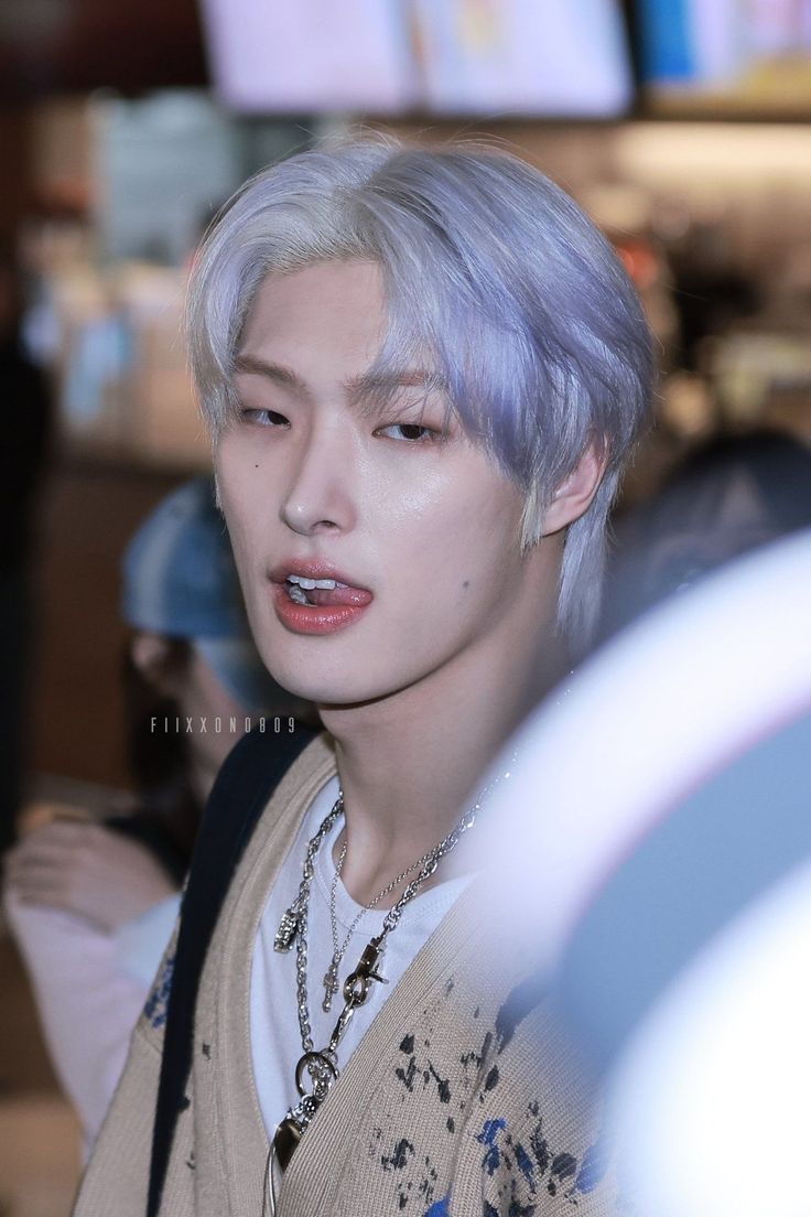 Mingi Blonde Hair, Mingi Blonde, Mingi Ateez, Blonde Hair, Blonde, Hair