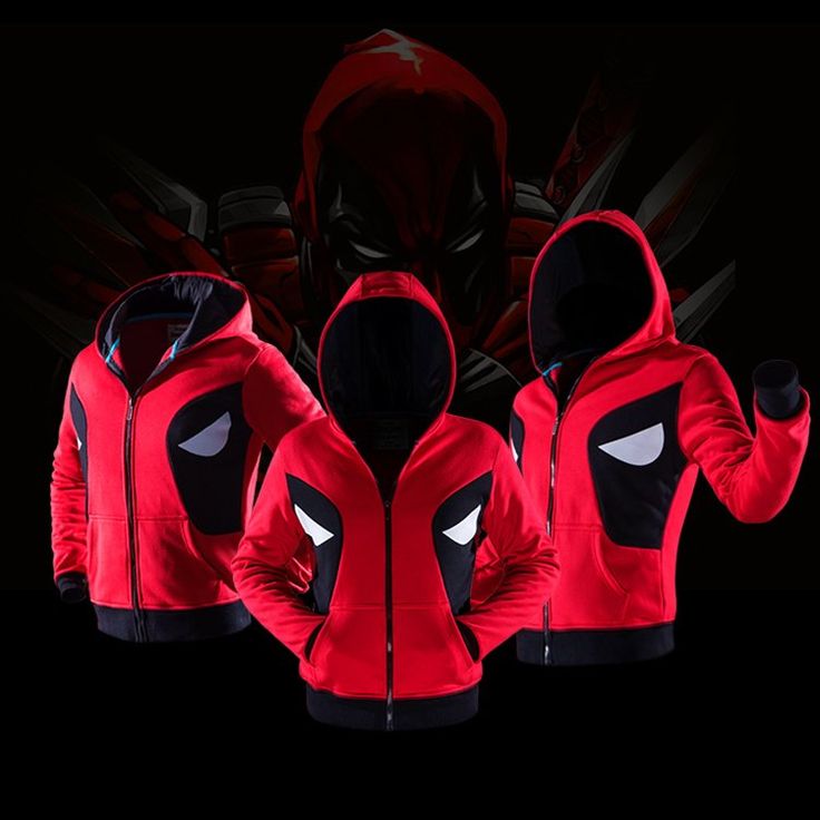 Deadpool Hoodie, Red Superhero, Up Cosplay, Marvel Comics Deadpool, Deadpool Cosplay, Deadpool Comic, Marvel Merchandise, Marvel Superhero, Marvel Deadpool