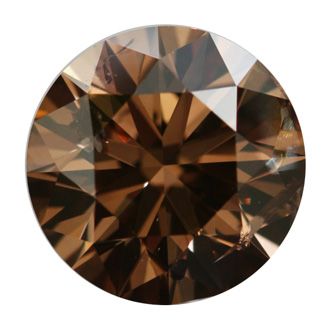 a brown diamond on a white background