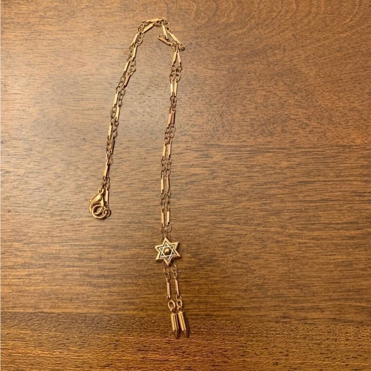 Beautiful Star Of David Necklace Approximately 18” In Length Never Worn, Just Sat In The Jewelry Box For Years Star Of David Necklace, Star Of David, Womens Jewelry Necklace, Jewelry Box, Jewelry Necklaces, Necklaces, Women Jewelry, Stars, Gold