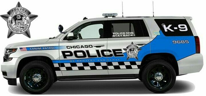 Chicago (IL) Police Canine Patrol {K-9} # 9685 Chevy Tahoe with New ...