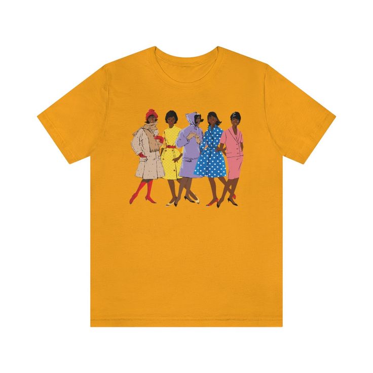 This adult unisex shirt features 5 women dressed and gathered together in vintage style fashions. It's a tee for fashion history buffs and stylish girls too. The material is 100% cotton and soft enough for trips to the lab or longer journeys. Available in multiple sizes and several colors. It offers a retail fit with side seams that provide greater durability. Check the included measurement chart for just the right fit. An excellent gift for us. Columbia Blue, Fashion History, Stylish Girl, Unisex Shirt, Shirt Style, Vintage Style, Lab, Vintage Fashion, Mens Graphic Tshirt