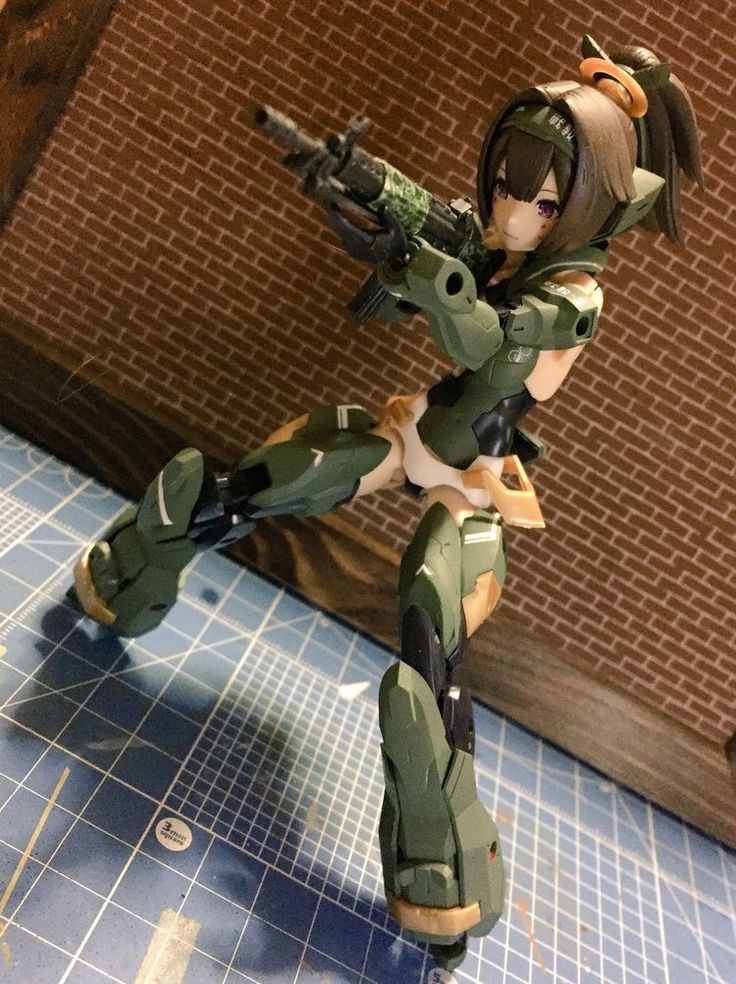 Female Action Poses, Hello Photo, Megami Device, Mecha Girl, Mecha Musume, 3d Figures, Sci Fi Comics, Frame Arms Girl, Cyberpunk Character