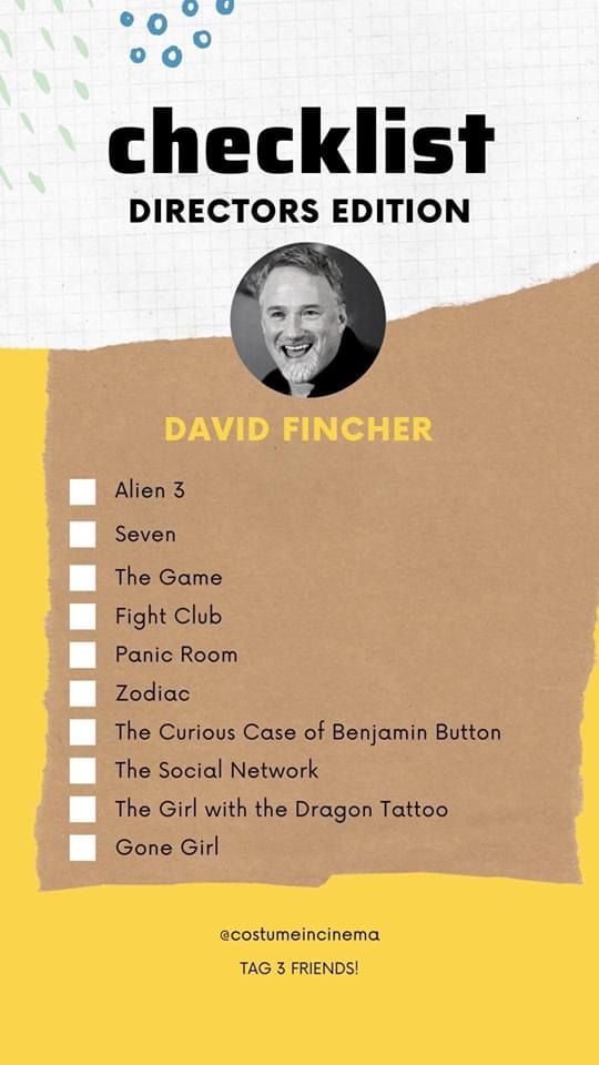 the checklist director's edition by david fincher is available for purchase on amazon