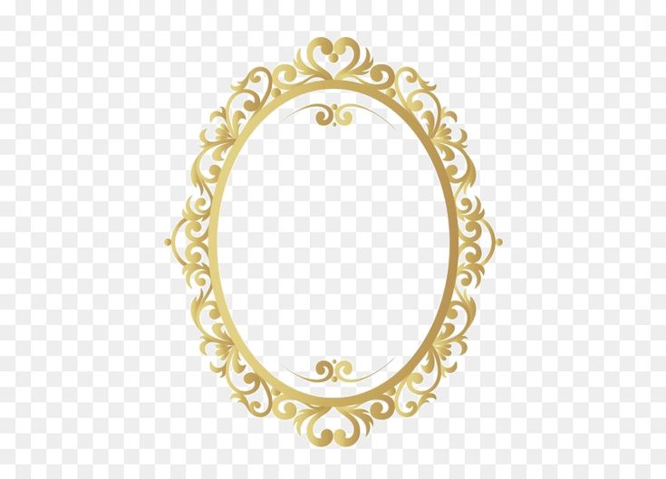 Gold Circle Frames, Oval Picture Frames, Oval Frame, Gold Frame ...