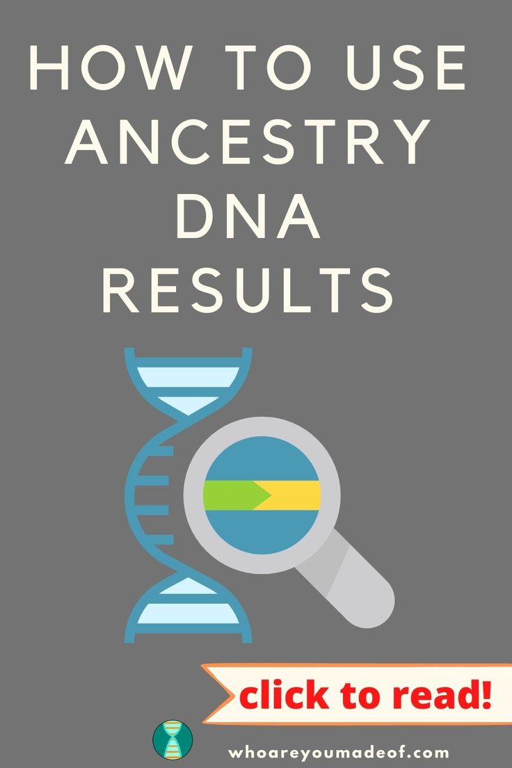 a magnifying glass with the words how to use anestry data results