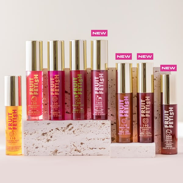 Litchi Fruit, Lip Oils, Milani Cosmetics, Raspberry Fruit, Lime Oil, New Fruit, Agaves, Lip Hydration, Oil Blends