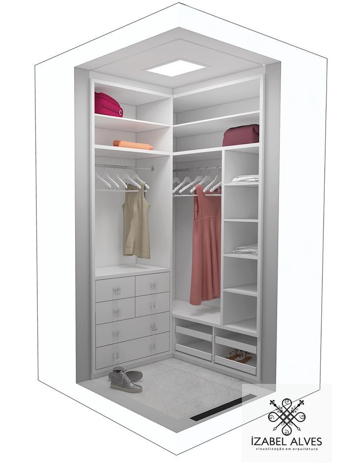 Mini Closet Room, Bedroom Corner Closet, Corner Closet Designs, Mini Wardrobe Design, Closet Designs Corner, Mini Wardrobe Closet, Corner Bedroom Closet, Ideas Para Closet Pequeños, Corner Almirah Designs