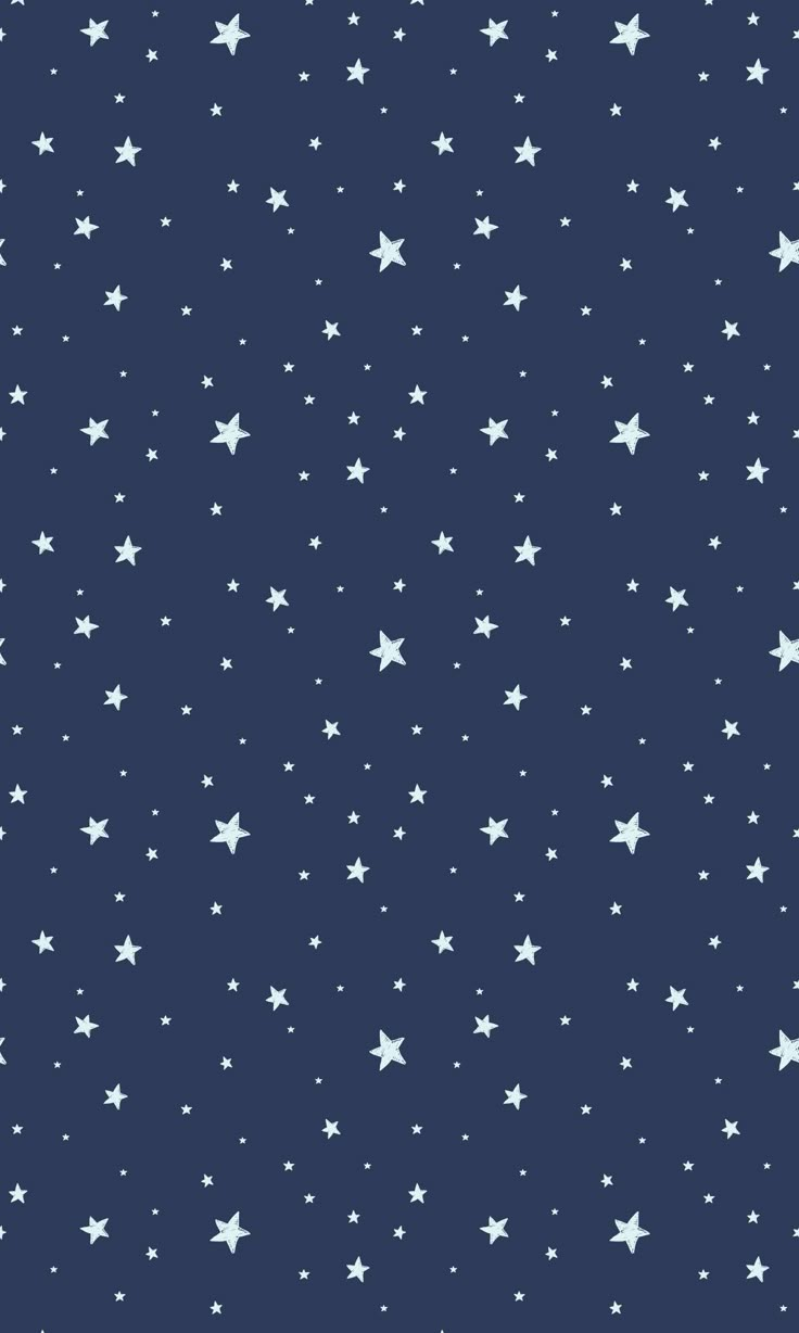 white stars on a dark blue background