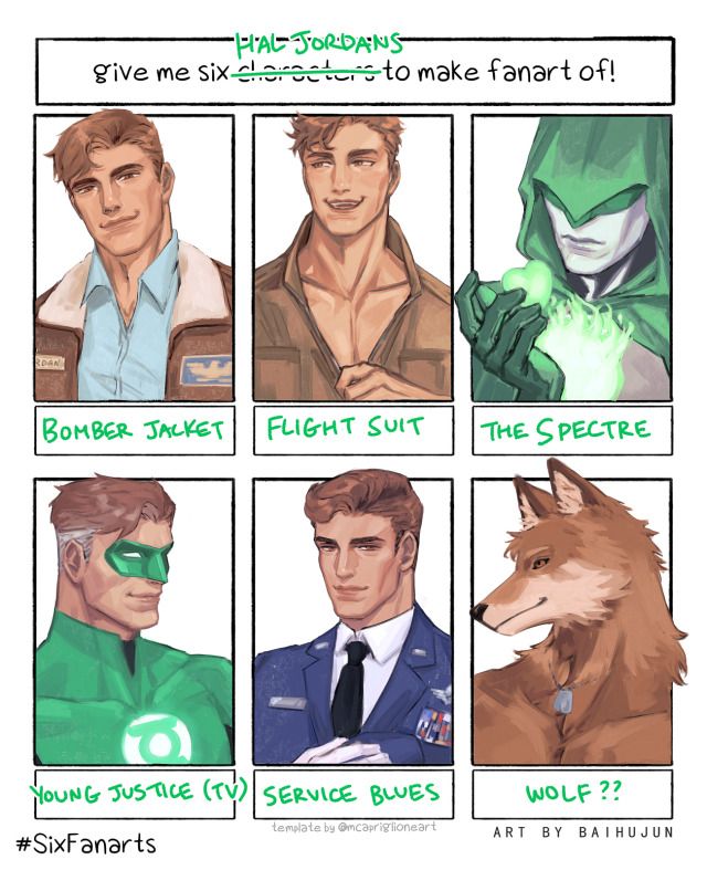 an image of some characters in green lantern