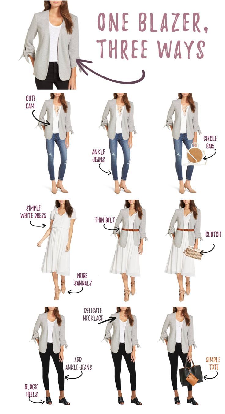 Spring Outfits Casual Chic, Grey Blazer Outfit, Work Outfits Frauen, Blazer Outfits Casual, Blazer Outfits For Women, Casual Chic Outfits, Spring Work Outfits, Stylish Blazer, Fashion Capsule Wardrobe