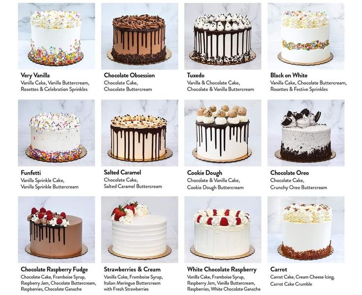 twelve different types of cakes with chocolate frosting and sprinkles on them