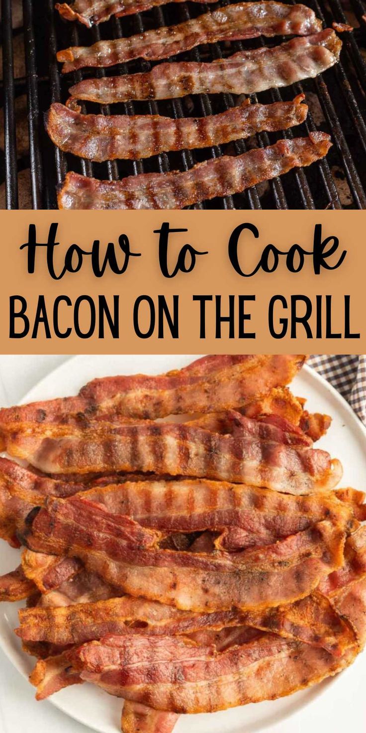 how to cook bacon on the grill