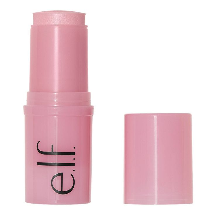 Achieve healthy, glow-from-within skin in just a few swipes with e.l.f. Cosmetics Daily Dew Stick. These highlighter sticks enhance your complexion with a sheer wash of subdued color and pearlescent finish, leaving your skin with an all-day dewy radiance. Twist up and easily glide the stick onto skin and you’ll feel a refreshing, subtle cooling, sensation upon contact—they all work before your makeup application or on their own to refresh your look. Each blendable shade is infused with a star no Preppy Makeup, Highlighter Stick, Elf Makeup, Makeup Items, Cute Makeup, Ulta Beauty, Makeup Skin Care, Makeup Inspo, Skin Makeup