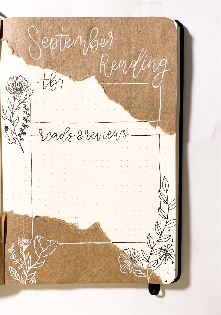 an open notebook with some writing on it