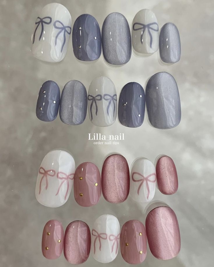 Simple Nail Designs Korean, Simple Quick Nail Designs, Seventeen Nail Art Kpop, Light Pink Nail Ideas, Cute Korean Nails, Nails Box, Minimal Nails Art, Fake Nails Designs, Beauty Hacks Nails