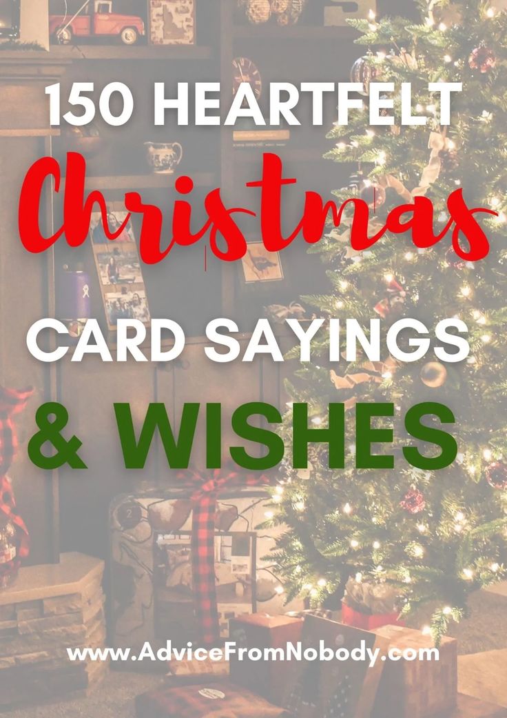 christmas card sayings and wishes