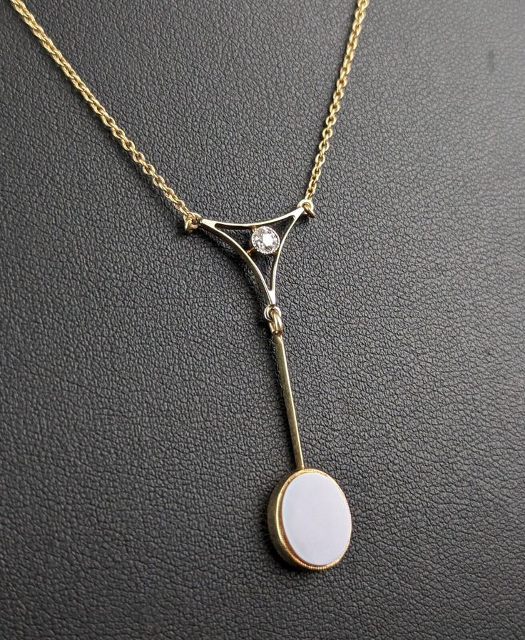 Antique Art Deco Diamond and Sardonyx drop pendant necklace, 9ct gold  | eBay Pendant Necklace Diamond, Art Deco Locket, Art Deco Pendant Necklace, Art Deco Pendant, Drop Pendant Necklace, Gold Cross Pendant, Necklace Diamond, Art Deco Necklace, Art Deco Diamond