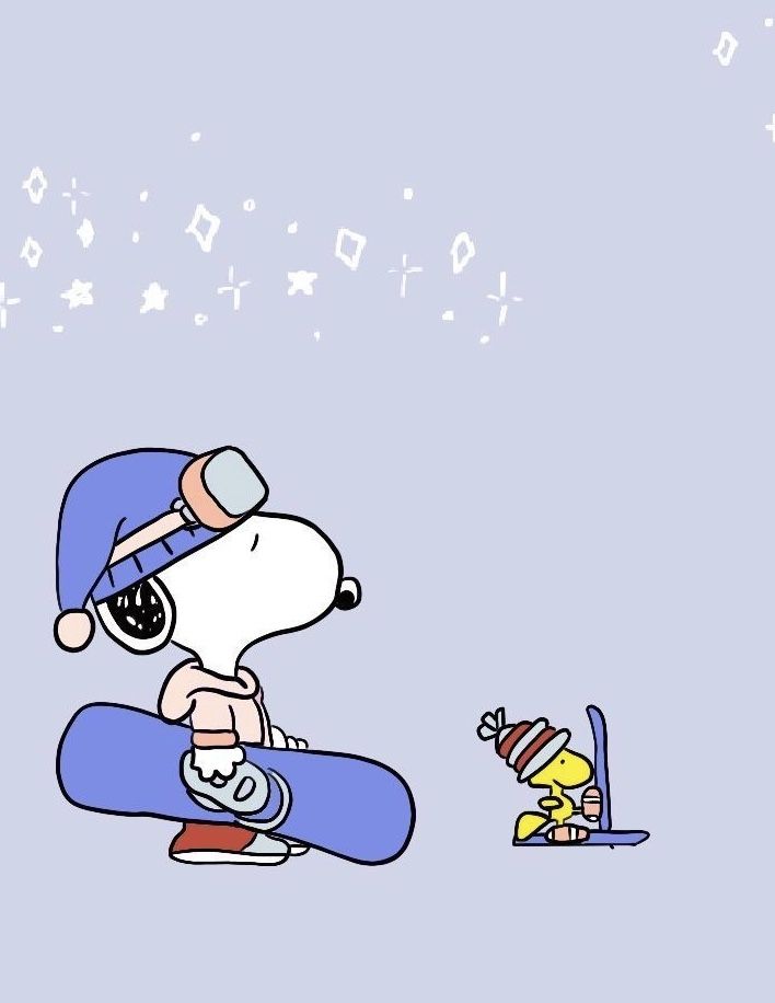 a cartoon character sitting on top of a skateboard next to a small yellow dog