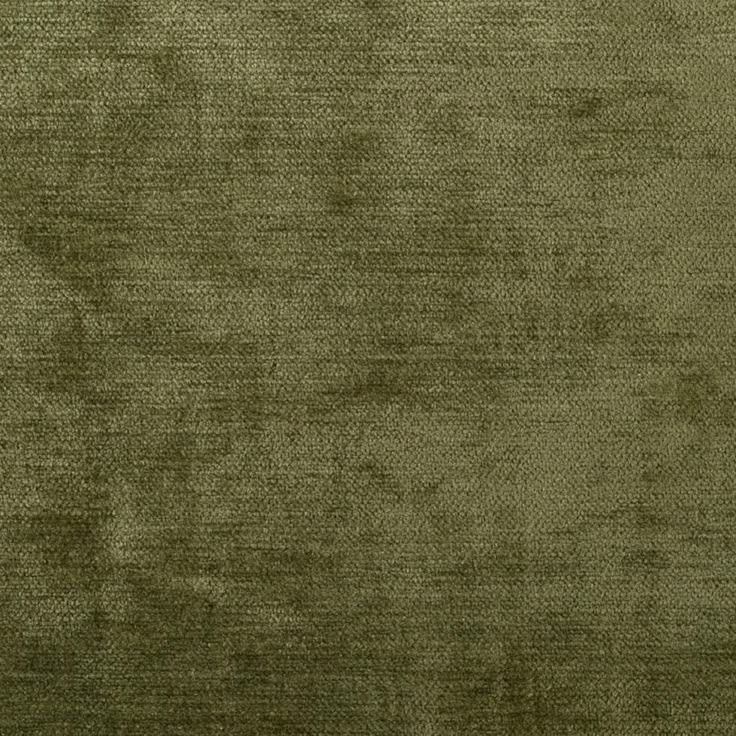 an olive green velvet textured upholster